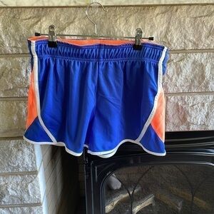 Fila Blue and Orange Athletic Shorts